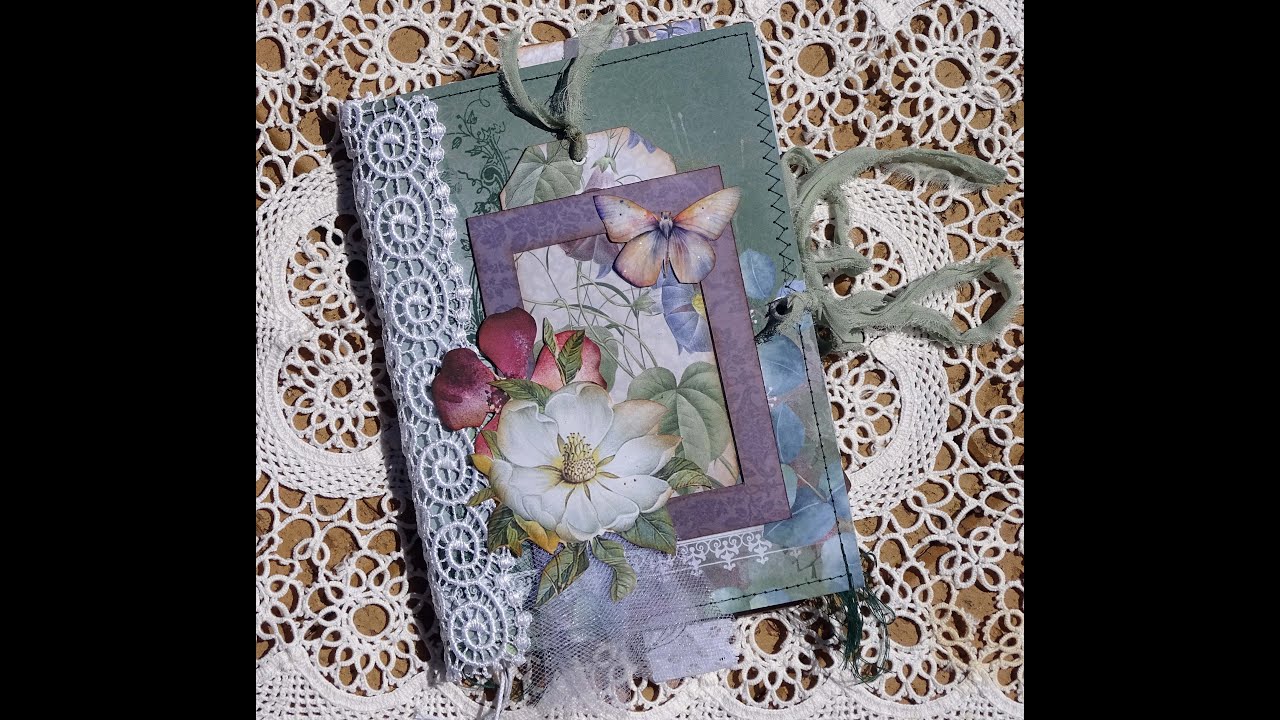 Journal Flip Through (SOLD) #juliespapercraft #deniseboddeydesigns #junkjournal #journalflipthrough
