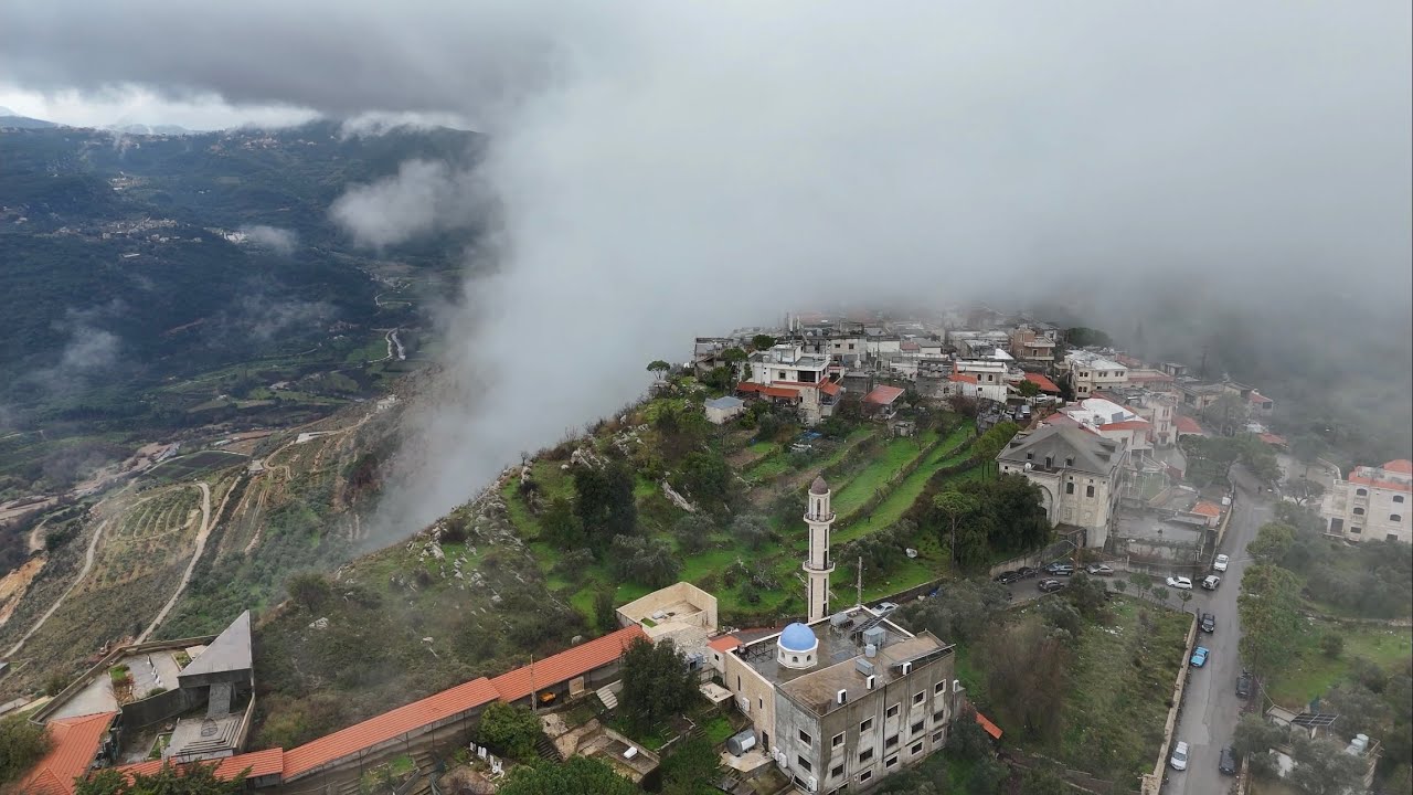 جبال لبنان كما لم ترونها من قبل - بسابا الشوف - 4k 