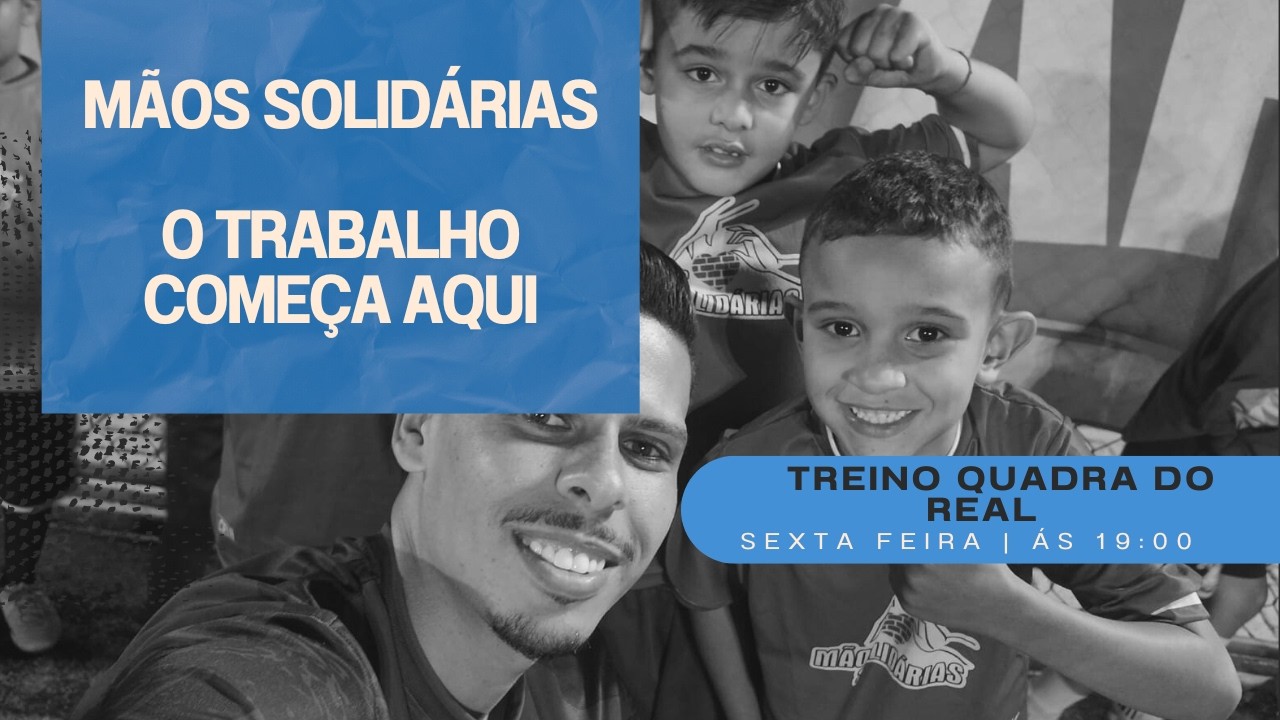 Treino de futsal - iniciação 27-02-26 Mãos Solidarias Arujá