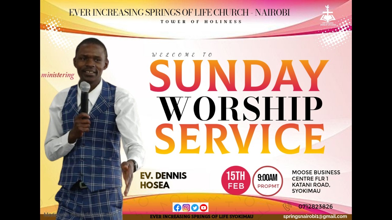 MAIN SERVICE// MIN. DENNIS HOSEA// THE NEW COVENANT