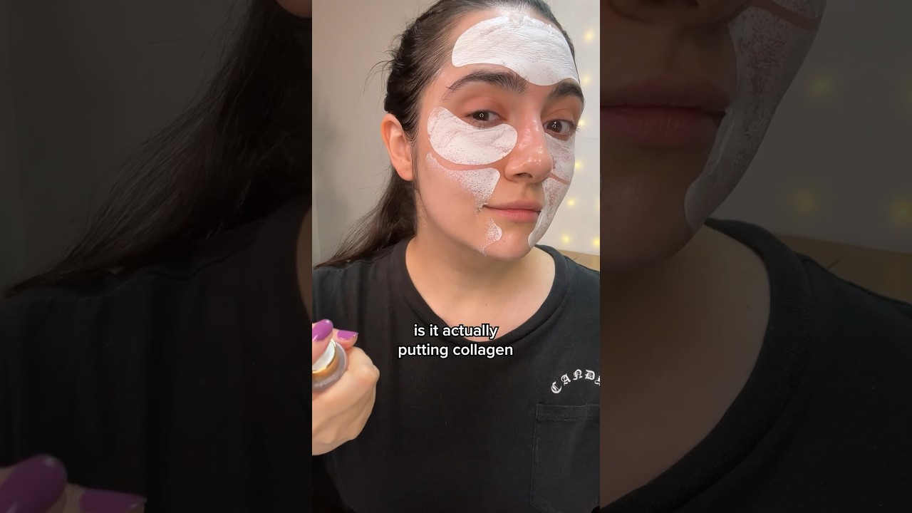 пробую волшебные исчезающие коллагеновые пластыри 💆🏻‍♀️✨