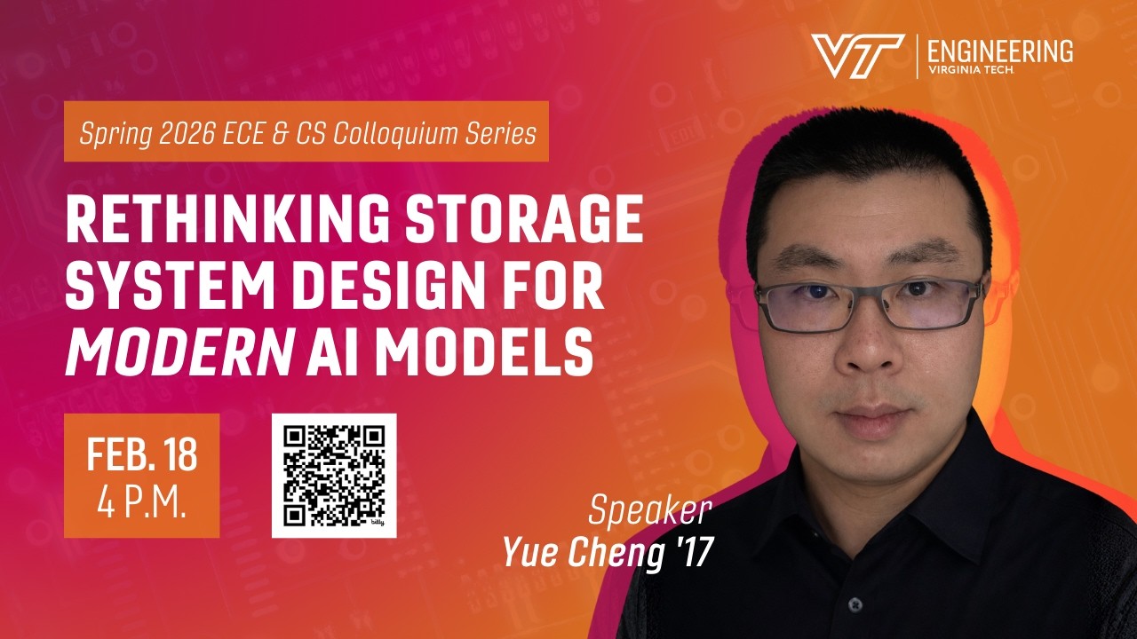 Rethinking Storage System Design for Modern AI Models | Yue Cheng '17