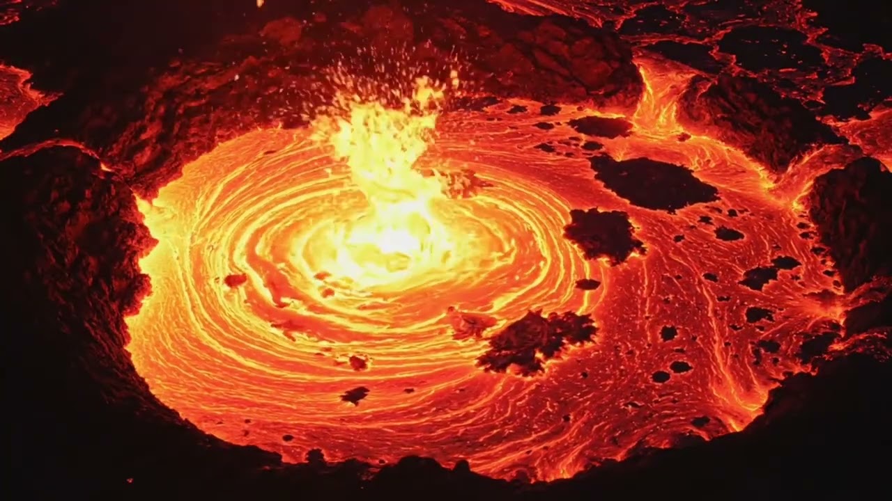 Raw Power of Nature.Fire Made Alive.Molten Energy.