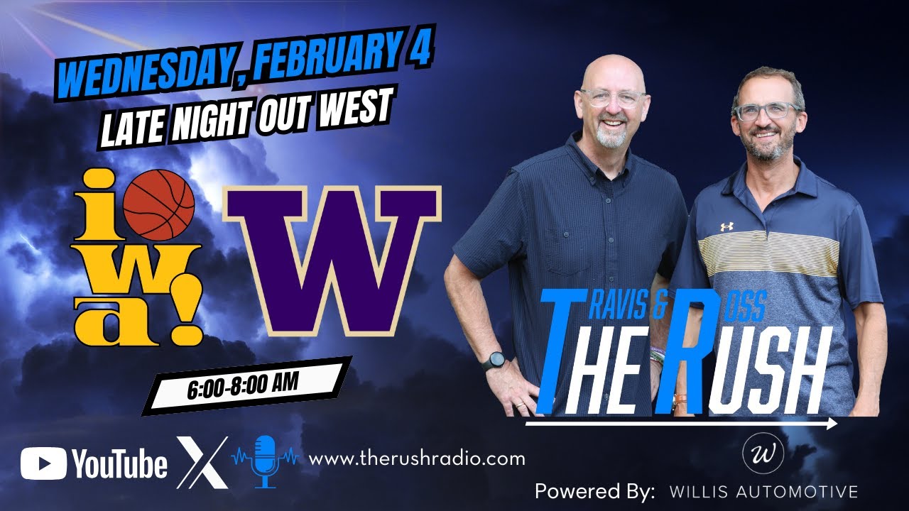 The Rush With Travis And Ross-Late Night Out West For The Hawks-Wednesday, February 4, 2026