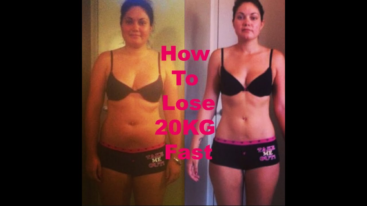 How To Lose 20kg Fast - My story