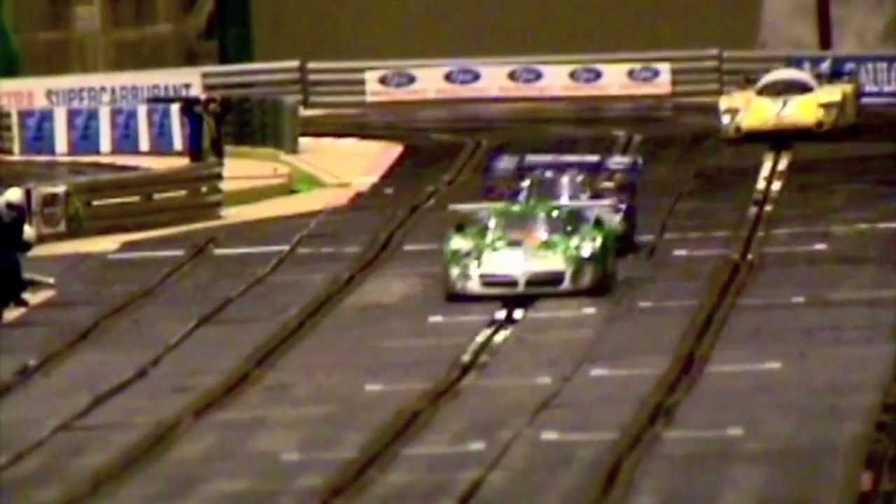 14 Car LeMans - Slot Car - Hire Massive Scalextric - Corporate Event - EpicRacing.Co.Uk