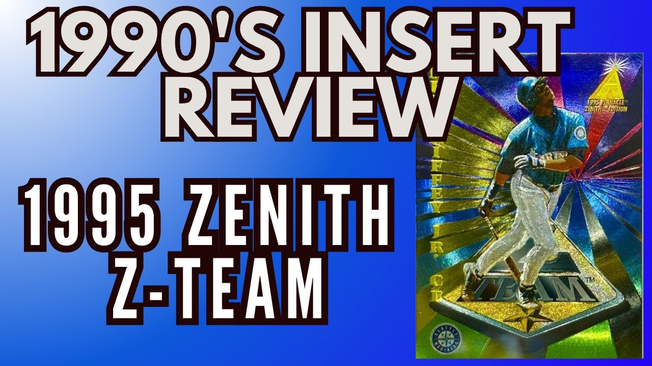 Обзор набора вкладышей 1990-х годов: Zenith Z-Team 1995 года