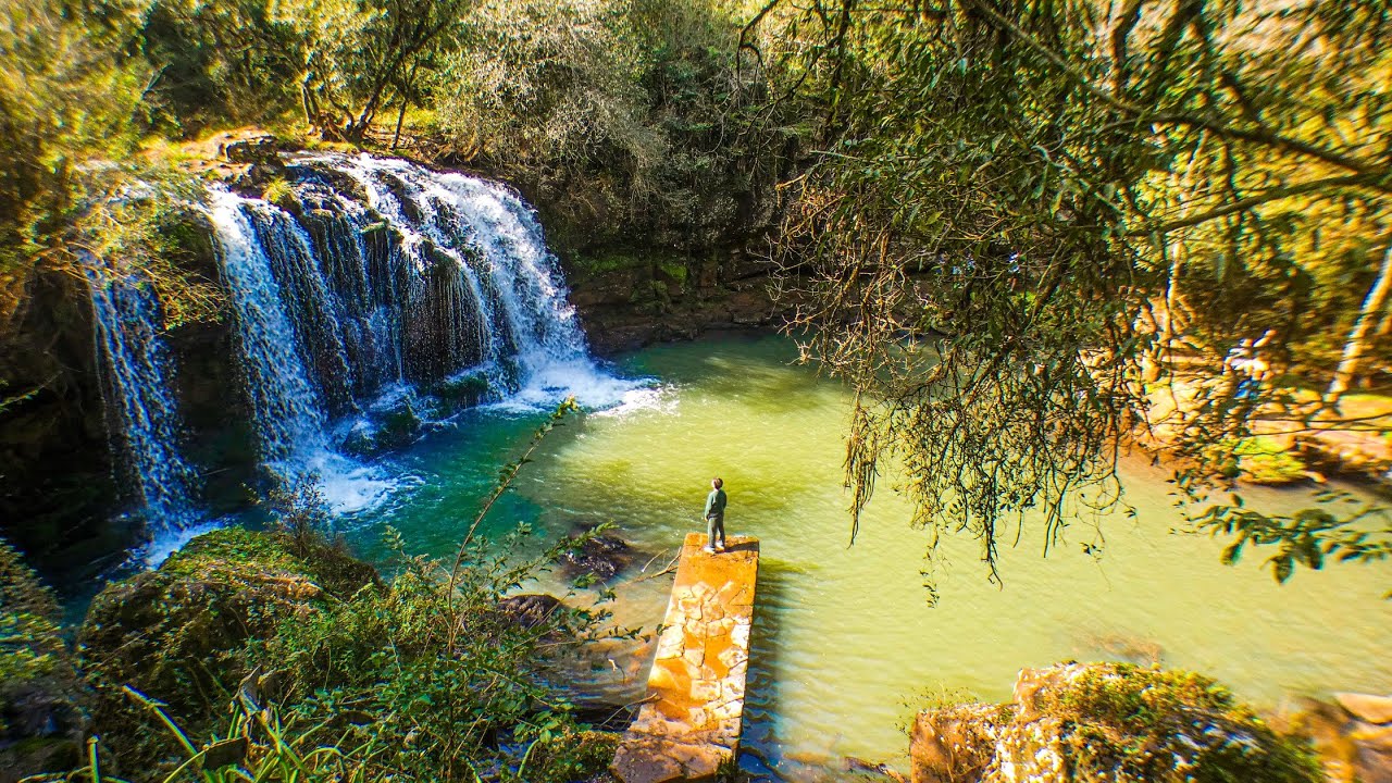 🌅CASCADAS en OBER&Aacute; Misiones 🇦🇷 [Salto del Krysiuk - R&iacute;o Bonito]