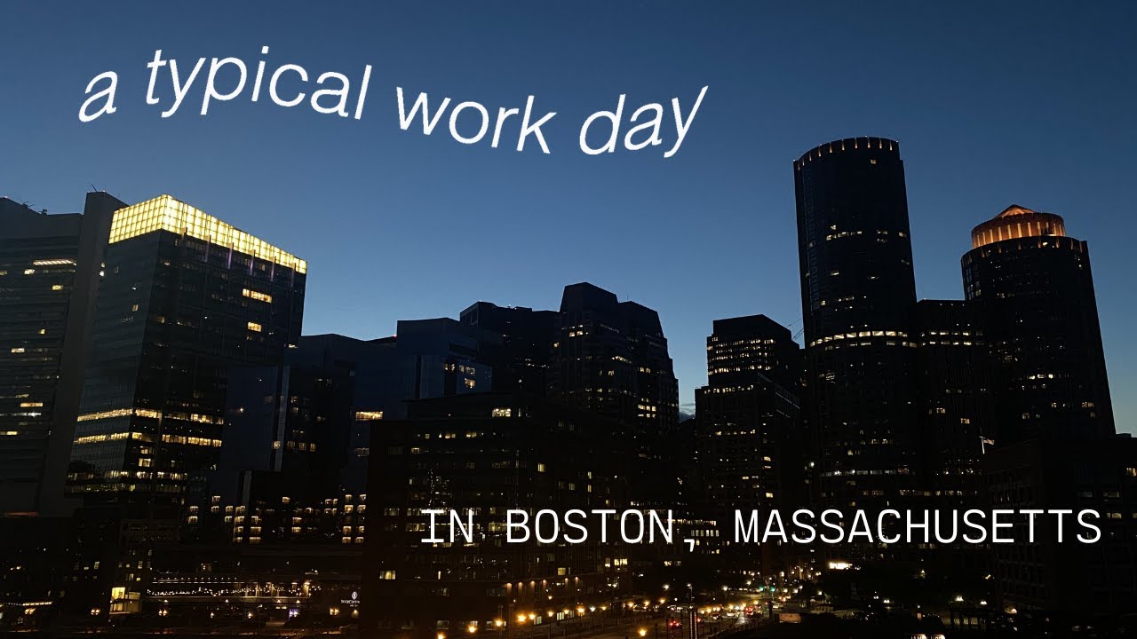 A day in the life of my city job (Boston, MA)