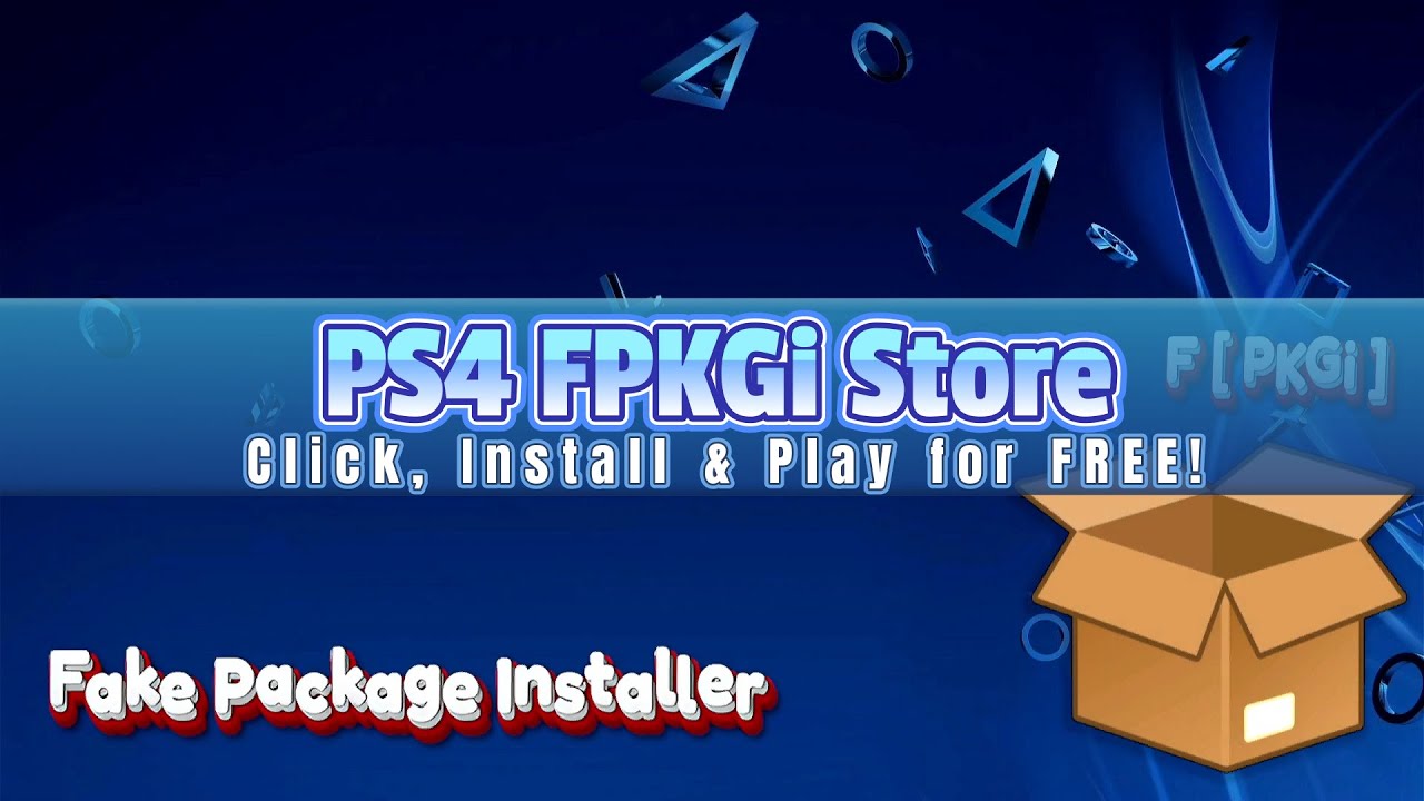 PS4 FPKGi Store – Download & Play for FREE Instantly!
