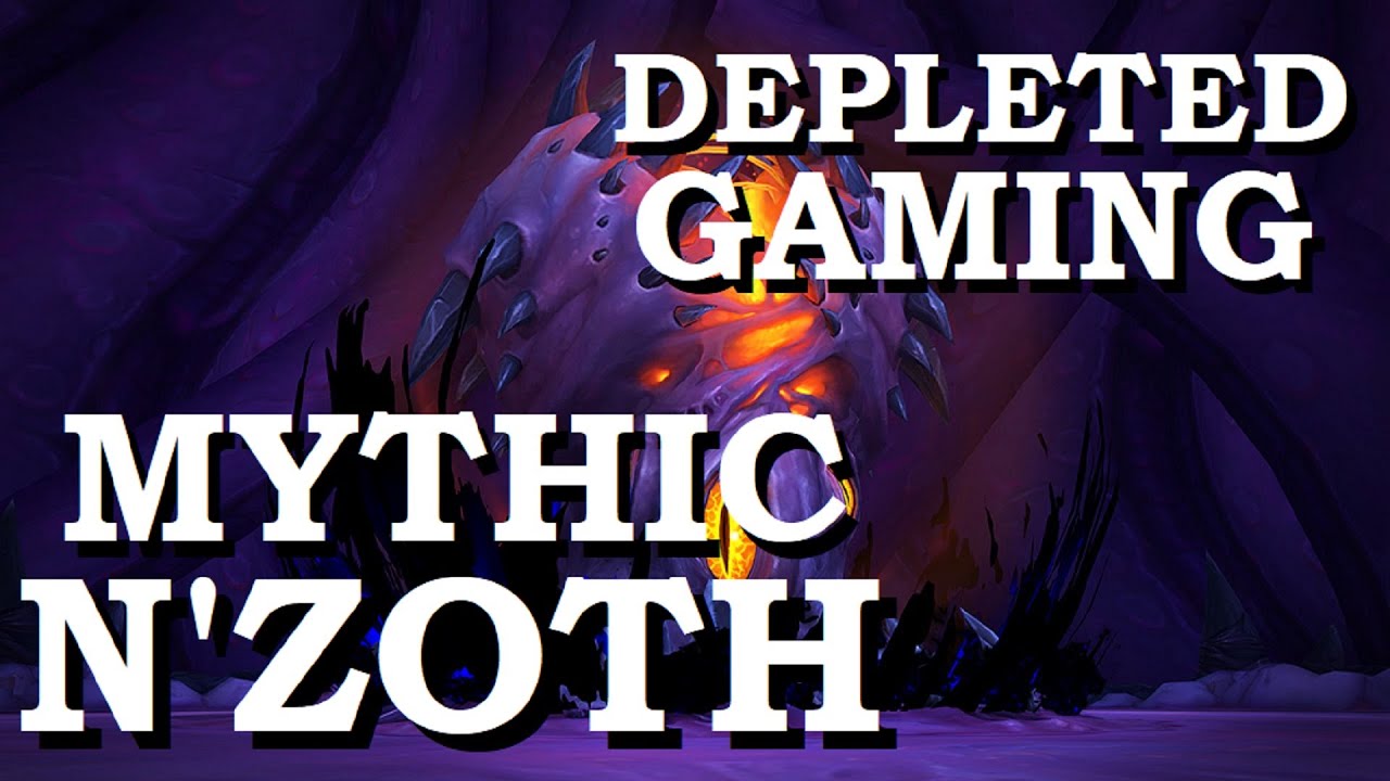 Mythic N'Zoth VS Depleted Gaming - Enhancement Shaman POV | World of Warcraft | Waves
