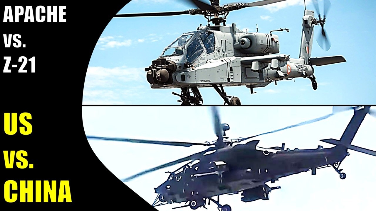 Z-21 против AH-64E Apache: тяжелый ударный вертолет Китая выходит из тени