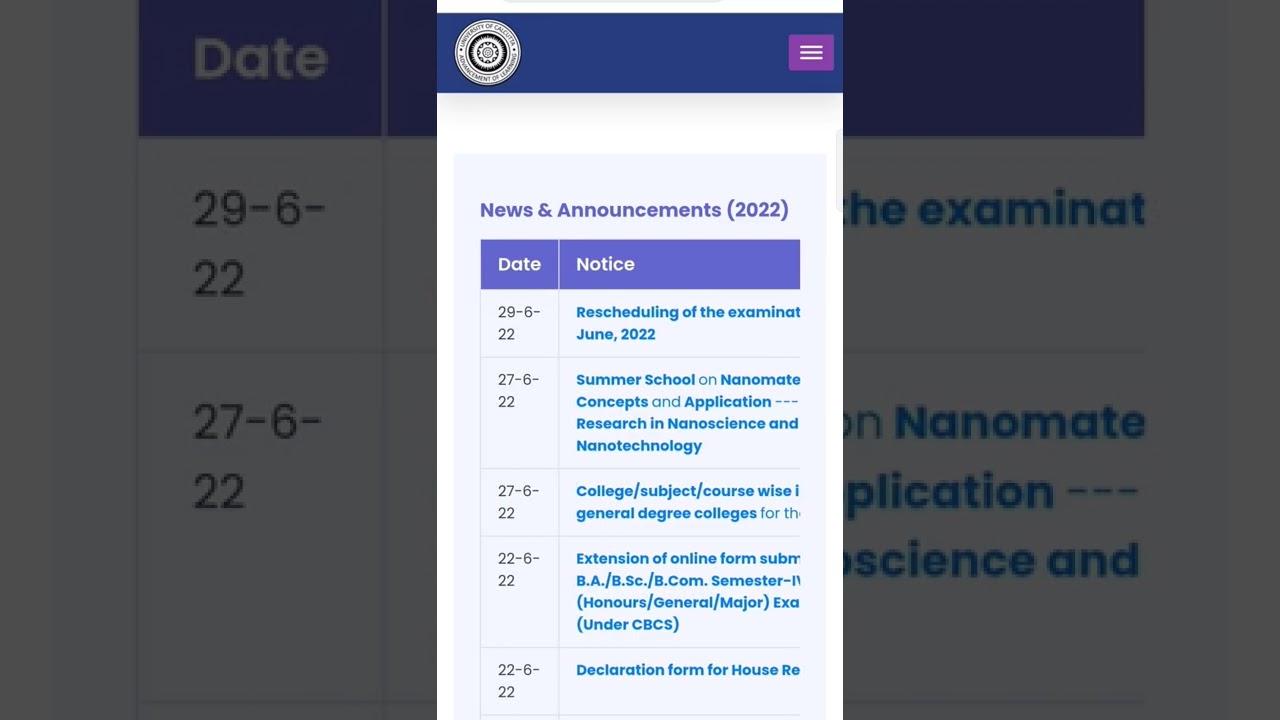 Calcutta University Exam New Annocument Today 2022|| WB Exam Sem UG PG Exam 2022||
