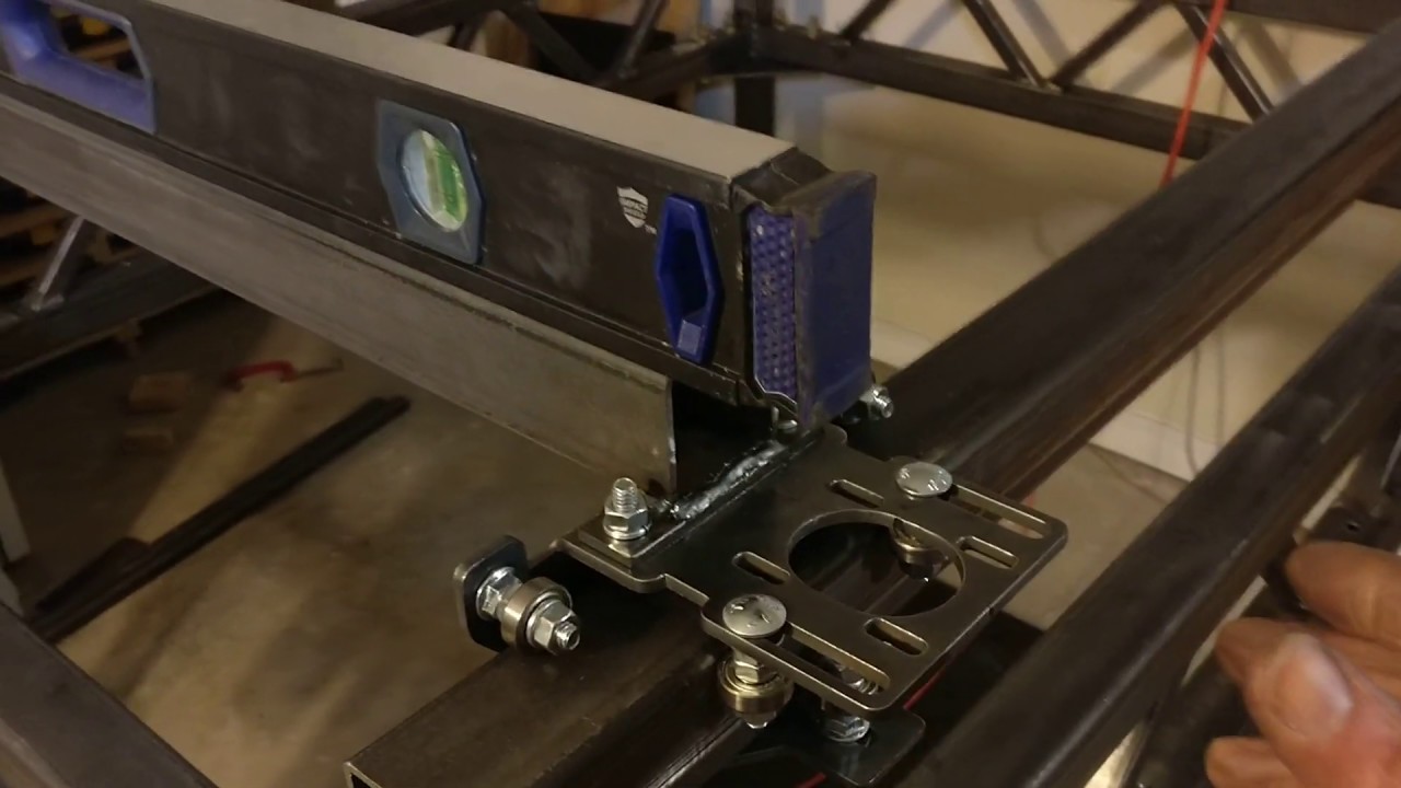 CNC Plasma Build: Fully squared & axes installed
