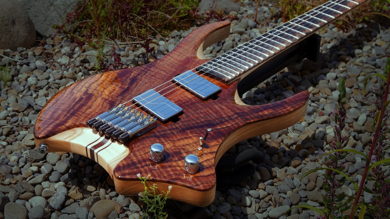 My BEST Guitar Build Yet - Full Process
