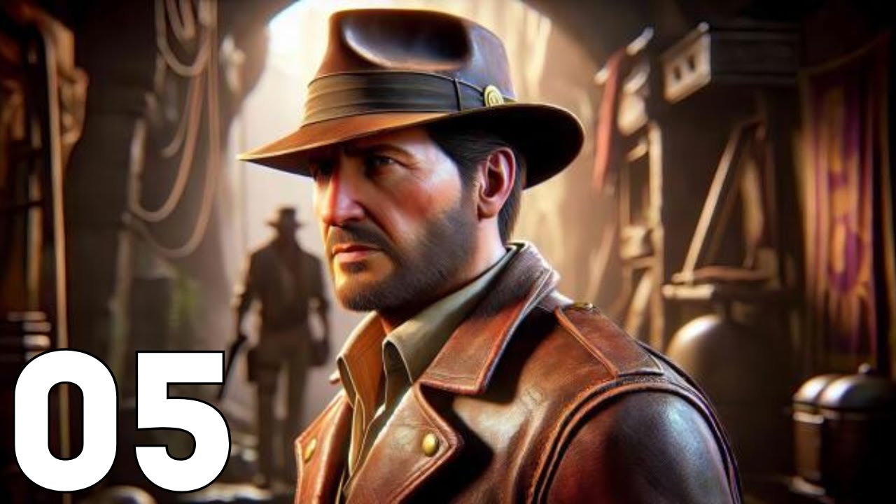 INDIANA JONES AND THE GREAT CIRCLE Gameplay Part 5 - Find A Way Out | Exit The Catacombs | Cat Mummy