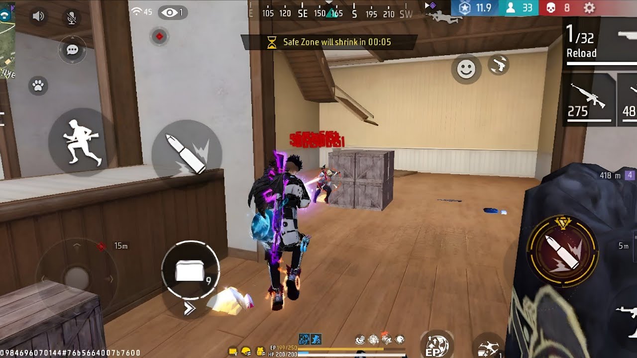 Real Gameplay In Heroic Lobby Push Top 1 🔥12 Kills In New Peak 🔥 - Garena Free Fire 