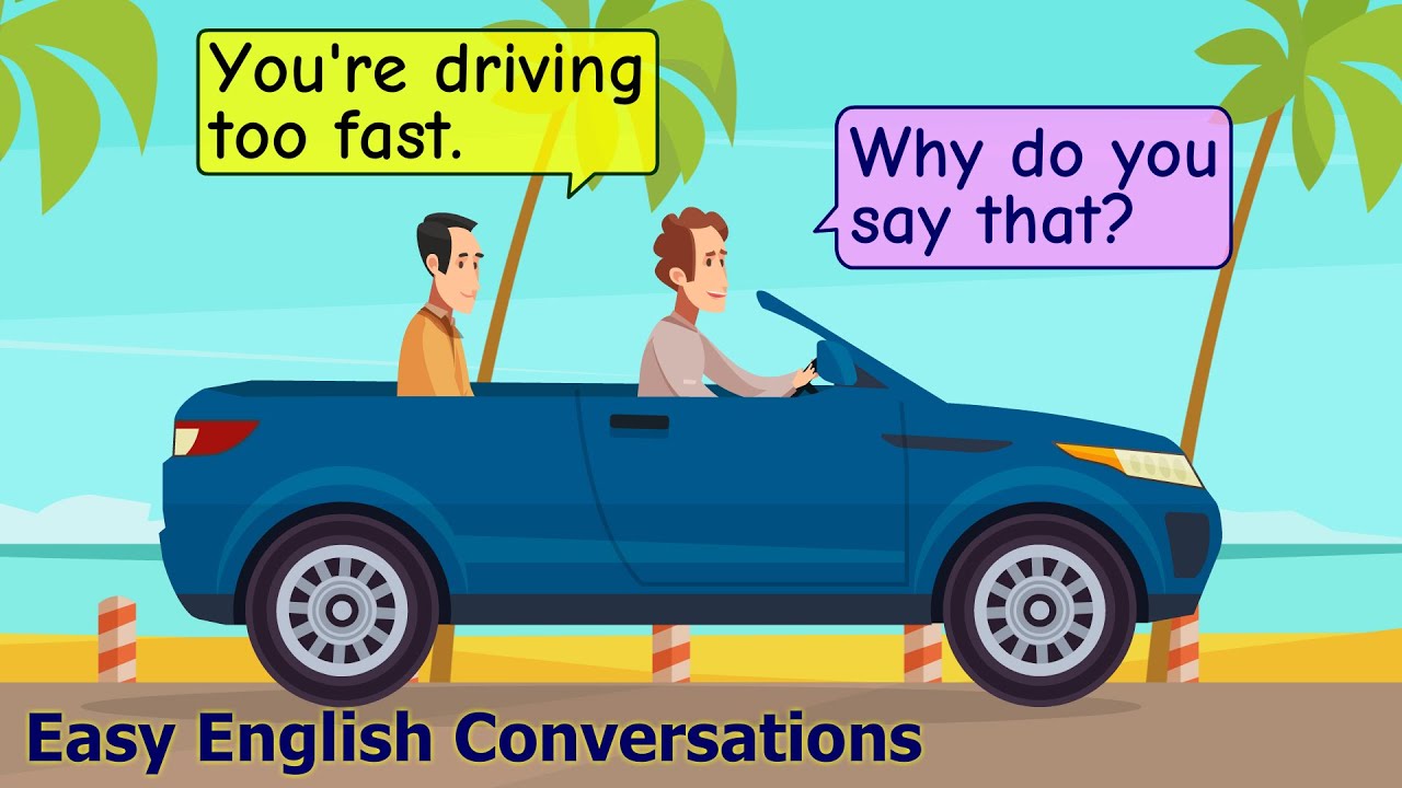 Easy English Conversations | Picnic with best friend - On the road