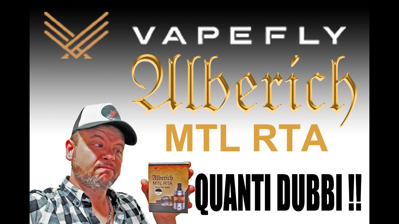 ALBERICH MTL RTA by VAPEFLY