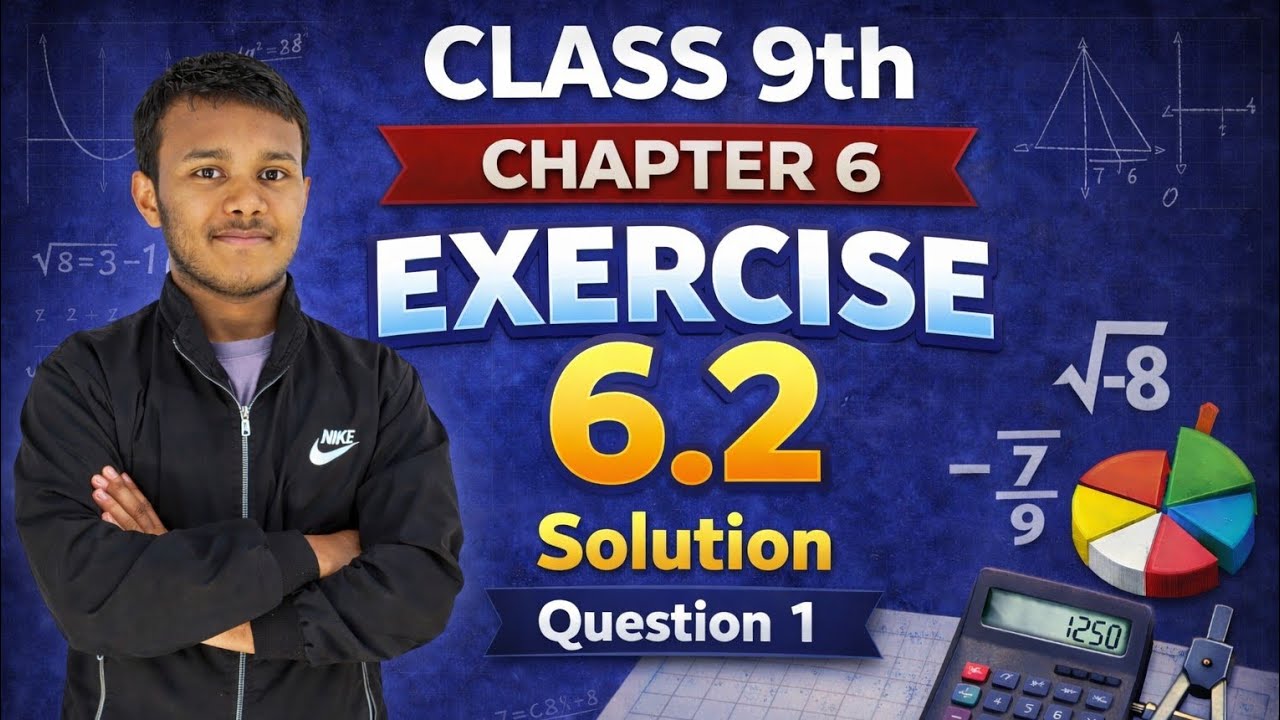 Class 9 Maths | Chapter 6 – Lines and Angles | Exercise 6.2 Question 1