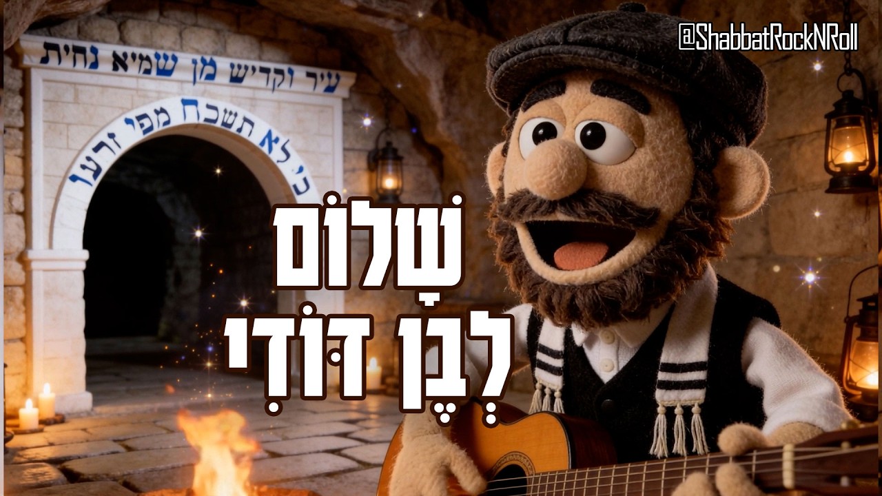שלום לבן דודי | Shalom Leben Dodi | Muppet Animation | מאת רבי שלמה אבן גבירול זצ