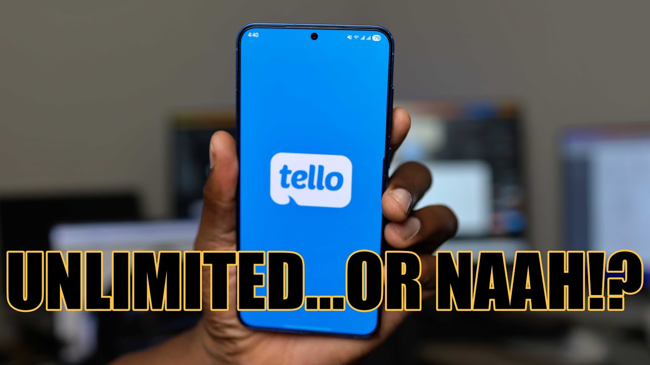 Безлимитный тариф Tello Mobile — 50 ГБ данных! 💪🏾