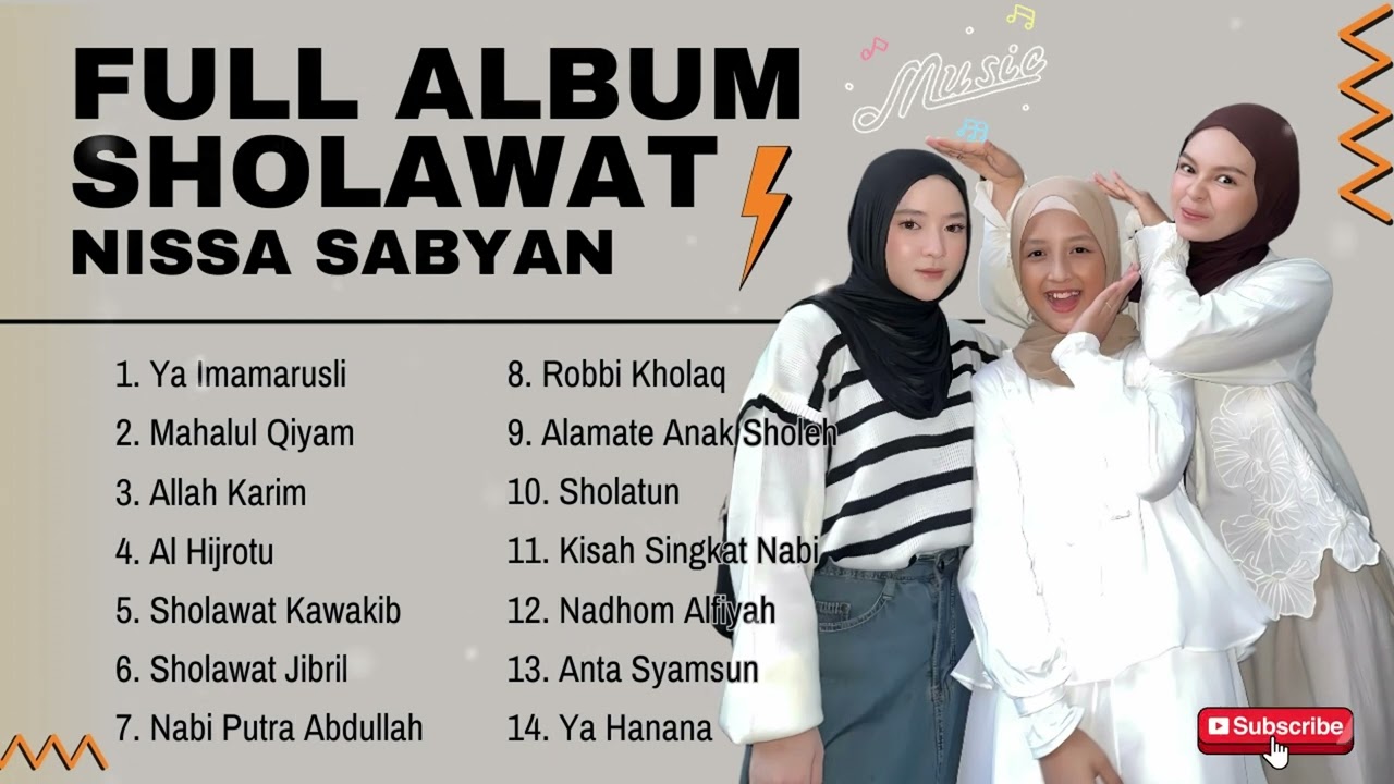 SHOLAWAT TERUPDATE NISSA SABYAN#nissasabyan