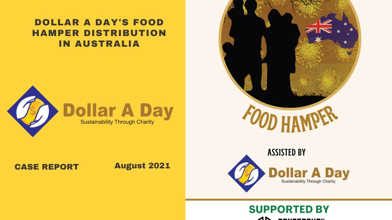 Dollar A Day's Food Hamper Distribution in Australia 2021