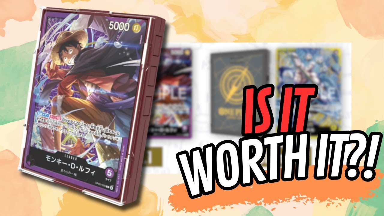 * IS THE ONE PIECE CARD GAME SOUND LOADER VOL.1 WORTH IT?! * - One Piece Card Game Review!!!