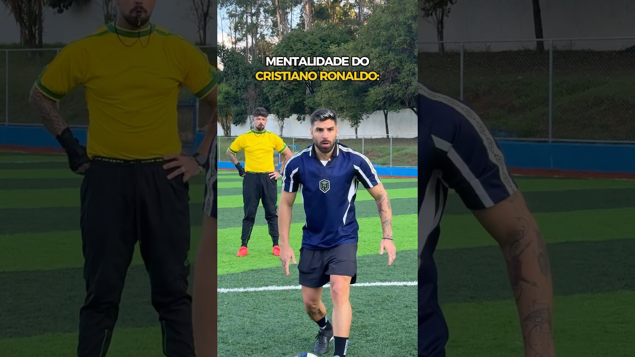 TENTEI IMITAR O CR7 😂