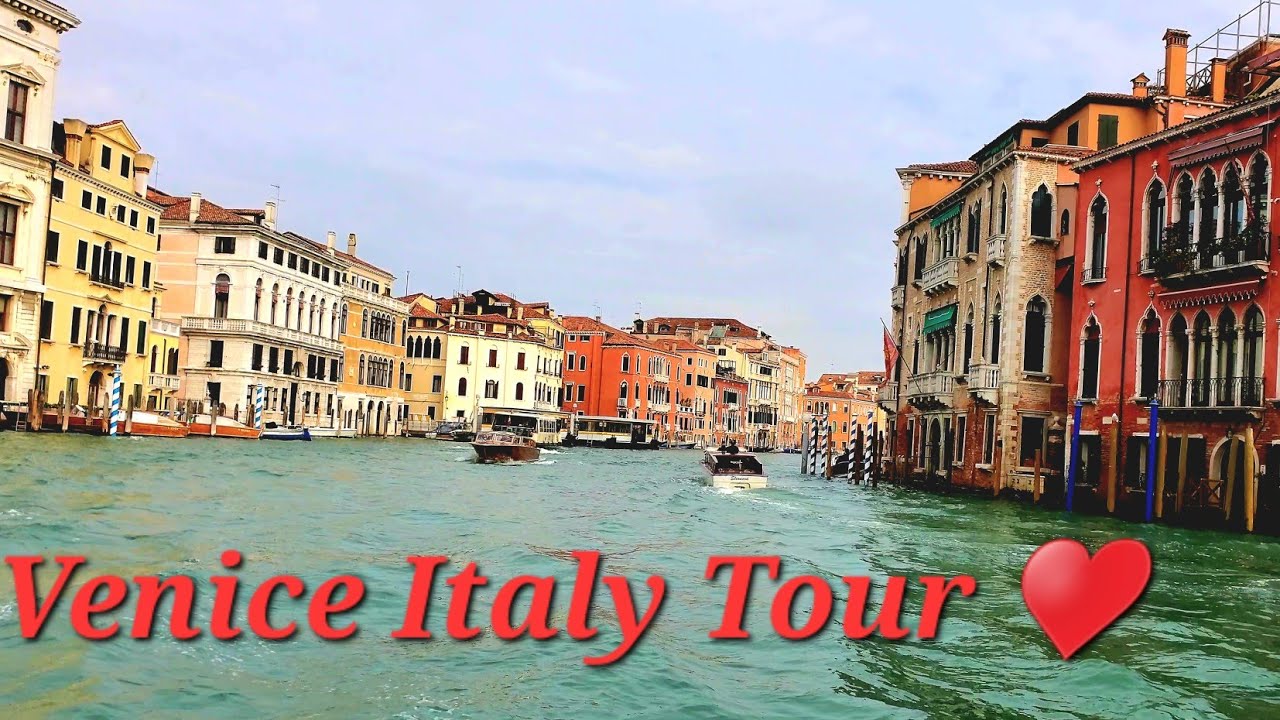Memorable Venice City Italy 4K II Canal Tour (Part 02)