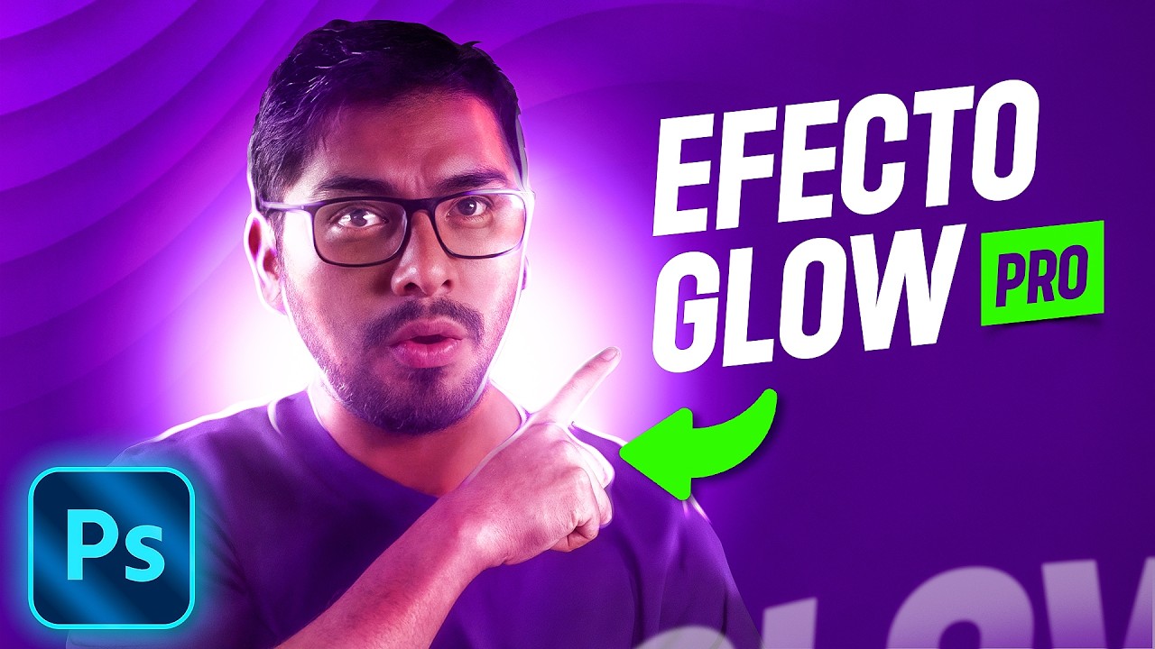 C&oacute;mo Crear Iluminaci&oacute;n Glow Profesional en Photoshop | Efecto Brillante Paso a Paso