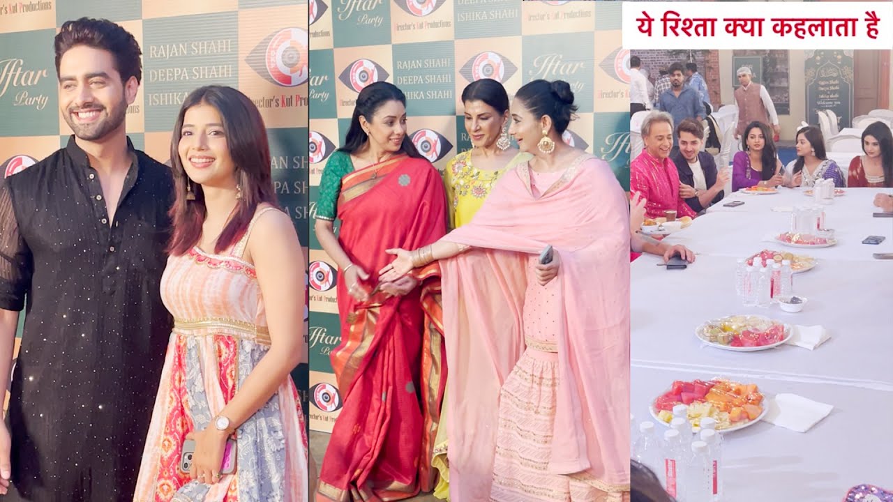 Yeh Rishta Kya Kehlata Hai Iftar Party: Samridhii, Rohit Purohit, Rupali Ganguly, Full Cast Reunites
