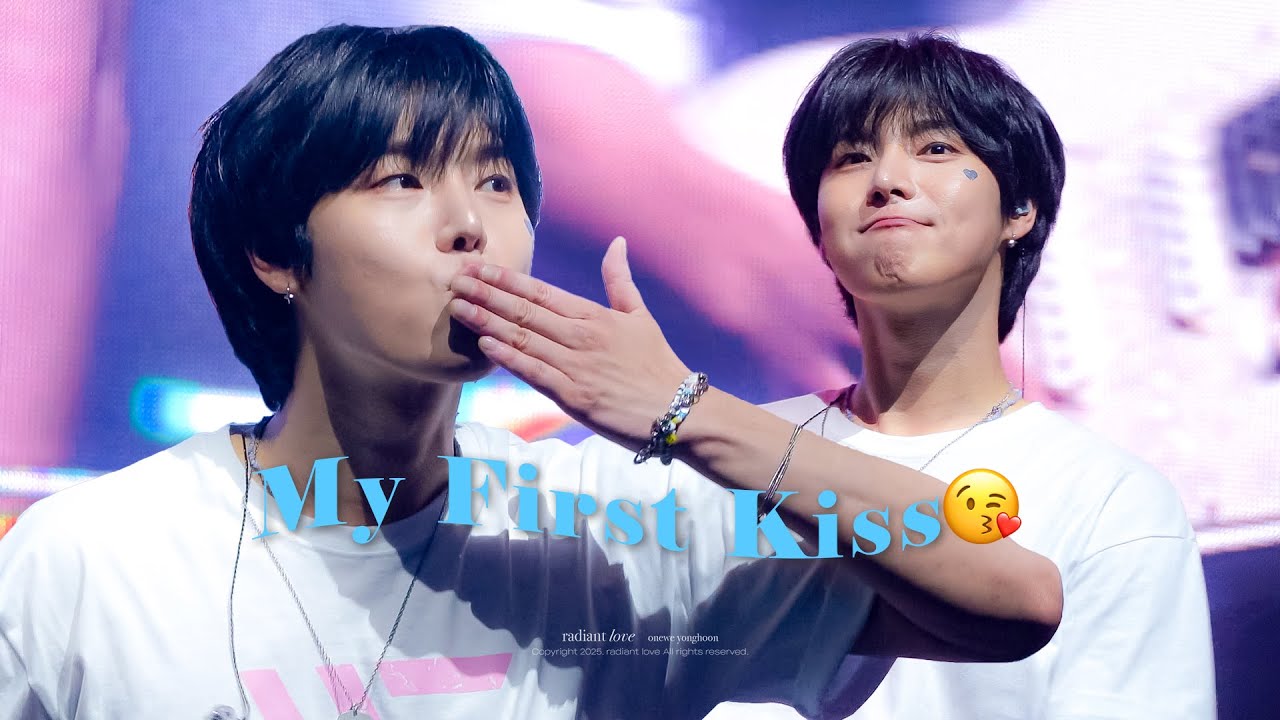 [4K] 250615 오뉴블4 앙콘 My First Kiss (Original by 3OH!3) | 원위 용훈 직캠 ONEWE YONGHOON FOCUS
