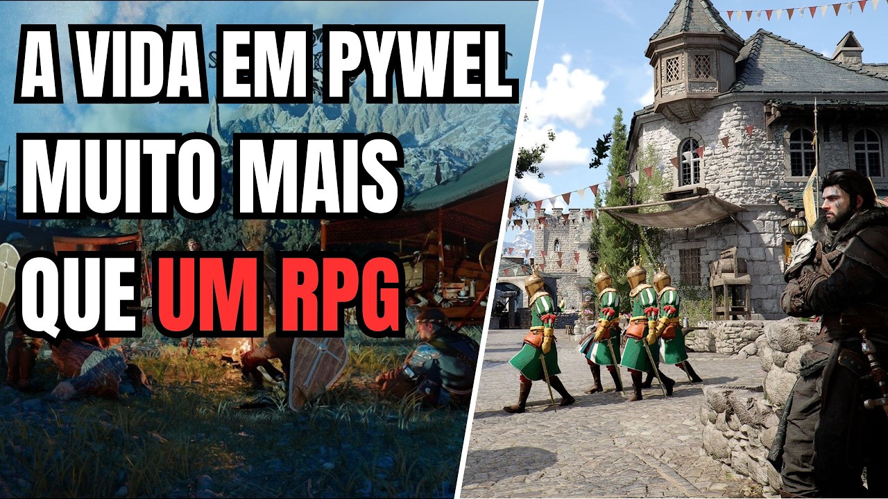 CRIMSON DESERT leva o RPG ao extremo, o dia a dia em Pywel.