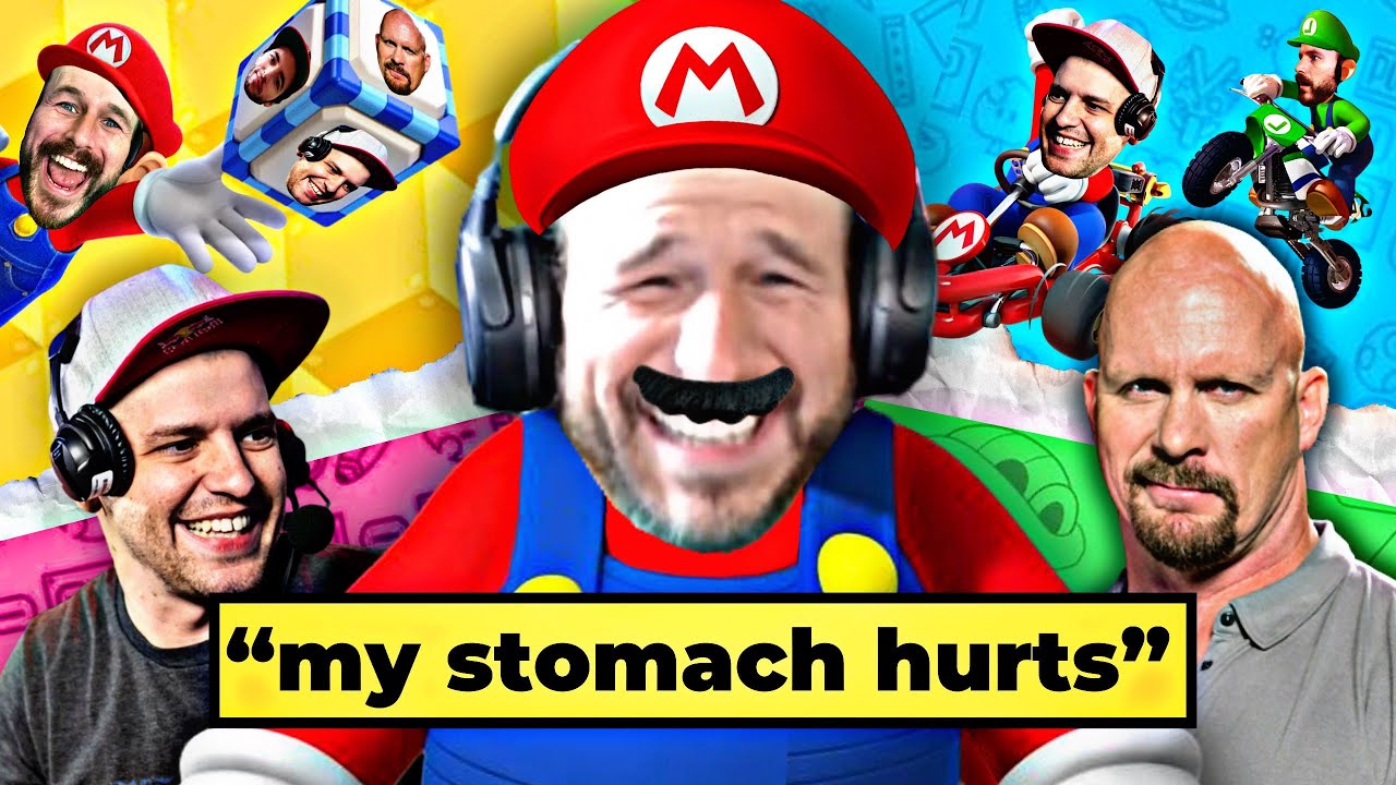 Chugs - FUNNIEST Mario With Friends Moments | ft. Stone Cold, 