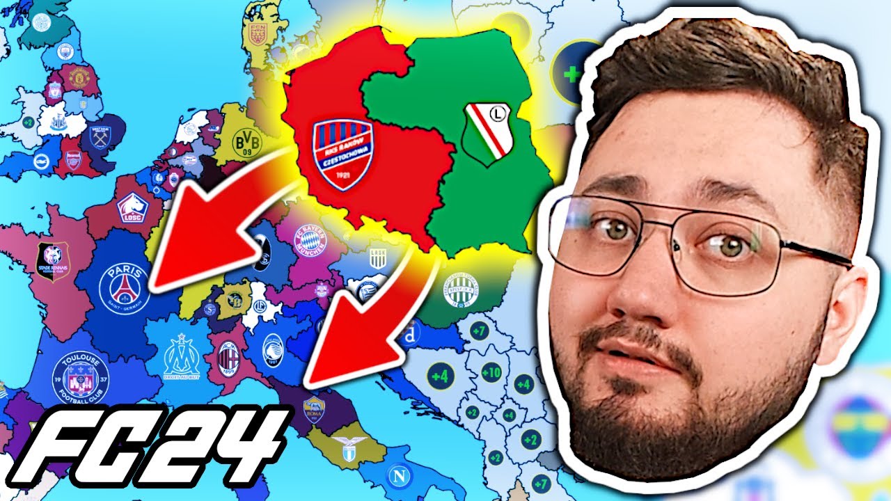 NAJWIĘKSZY IMPERIALIZM w FC24! (Europejskie Puchary)