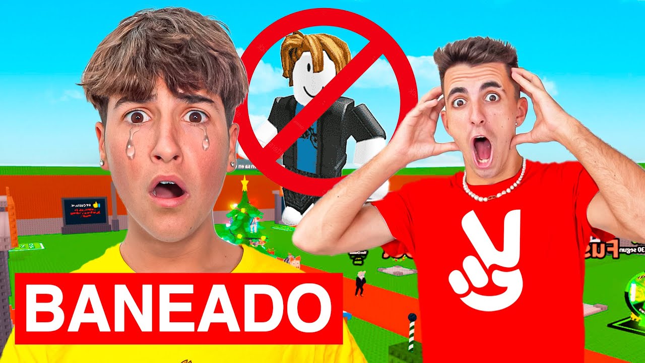 BANEAN A MI HERMANO DE ROBLOX PARA SIEMPRE…*no creerás su reacción!*