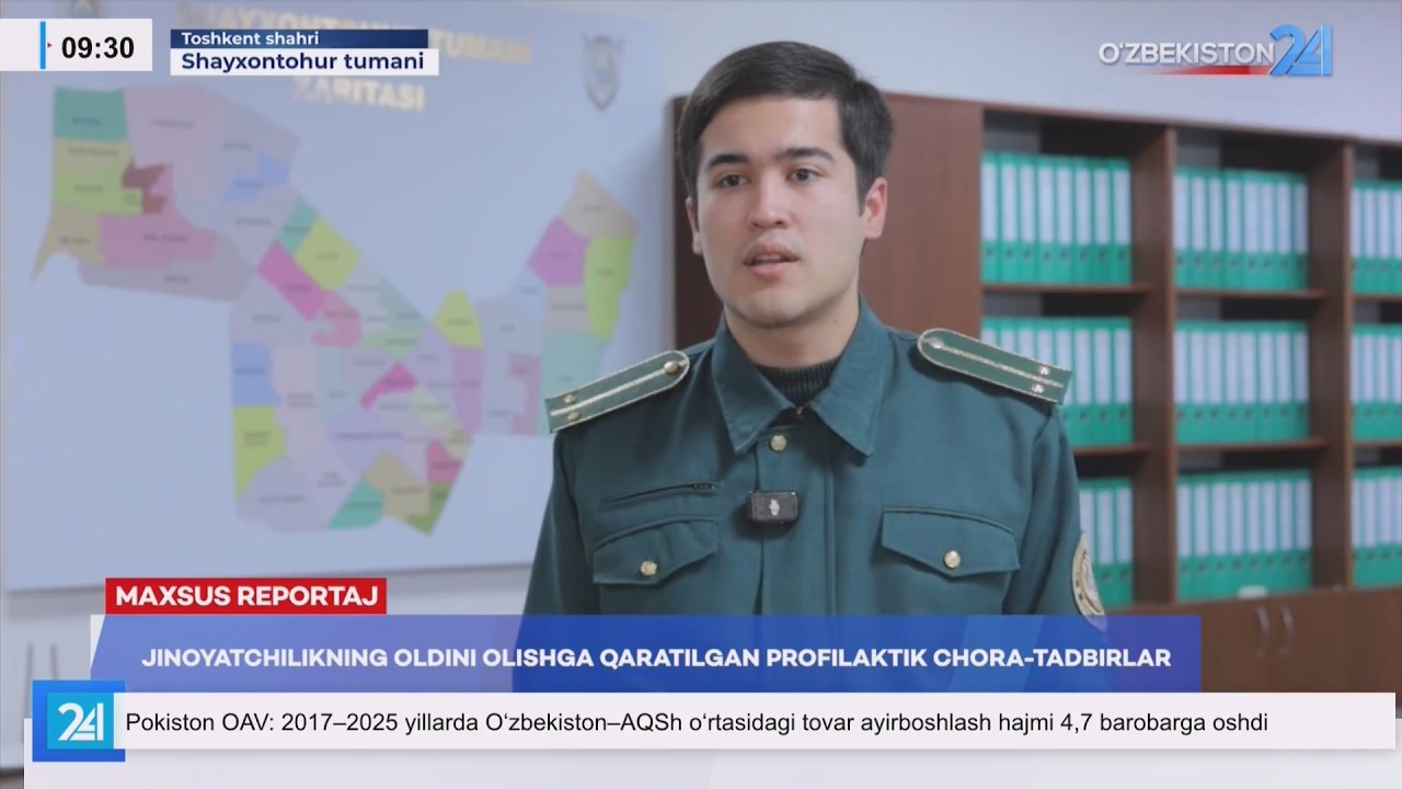 Jinoyatchilikning oldini olishga qaratilgan profilaktik chora — tadbirlar (Toshkent)