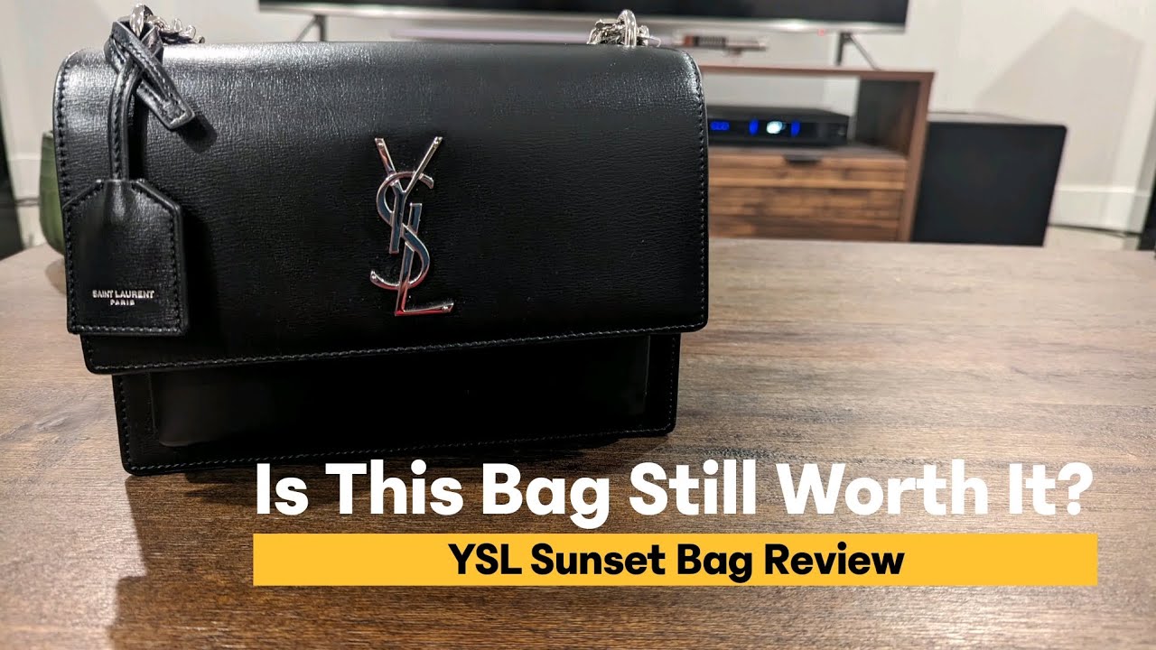 YSL Saint Laurent Sunset Bag Review 2023 | Classic Forever Bag? #saintlaurent #ysl