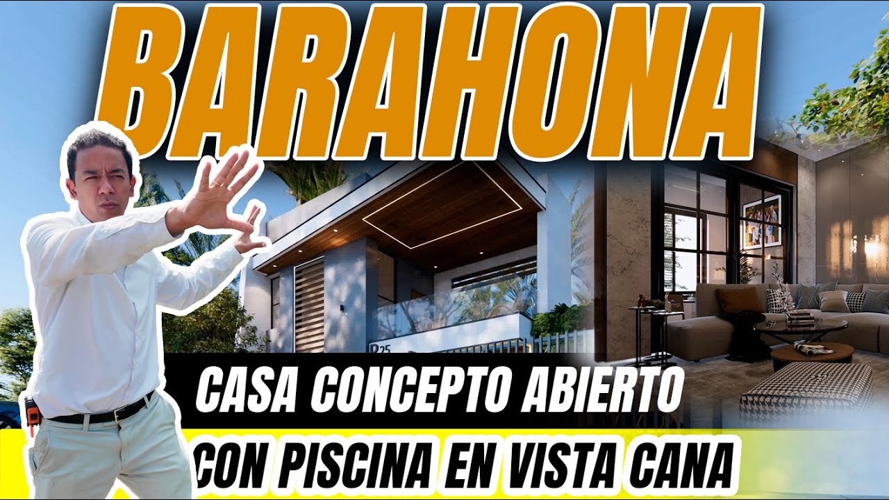La Casa en Barahona que Nadie Esperaba Piscina, Diseño y Estilo Único🏡💦 | Arquitecto Calderon
