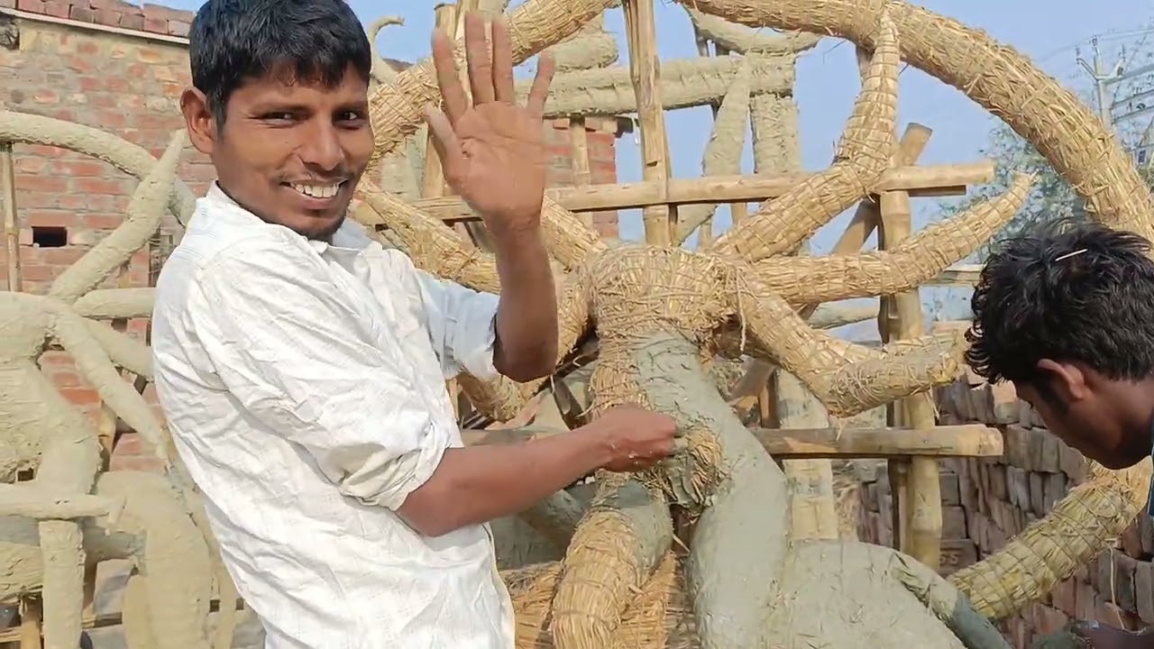 #Ansh murti kala Kendra #phul sajavat #badhuaa godam #mau #