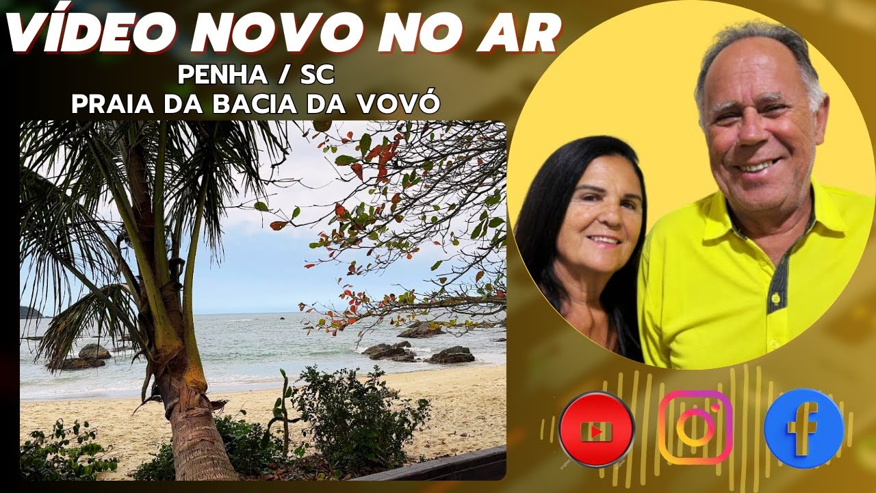 Praia da Bacia da Vovó em Penha SC 
