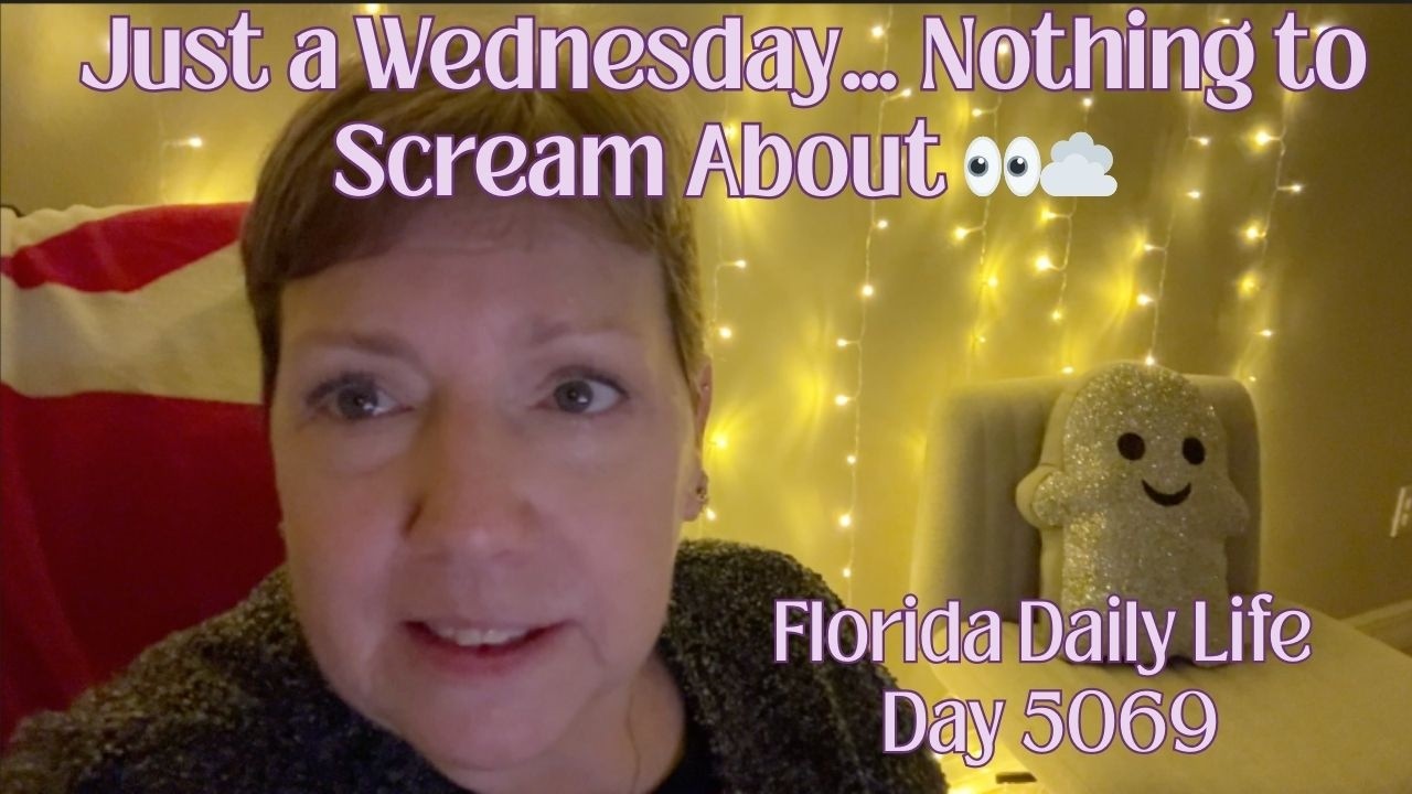 Florida Daily Life/Just a Wednesday… Nothing to Scream About 👀 (day 5069)