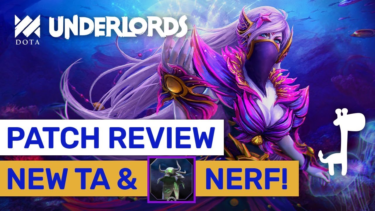 Latest Patch Review! NEW TA Skills, Tomb NERF & More! | Dota Underlords