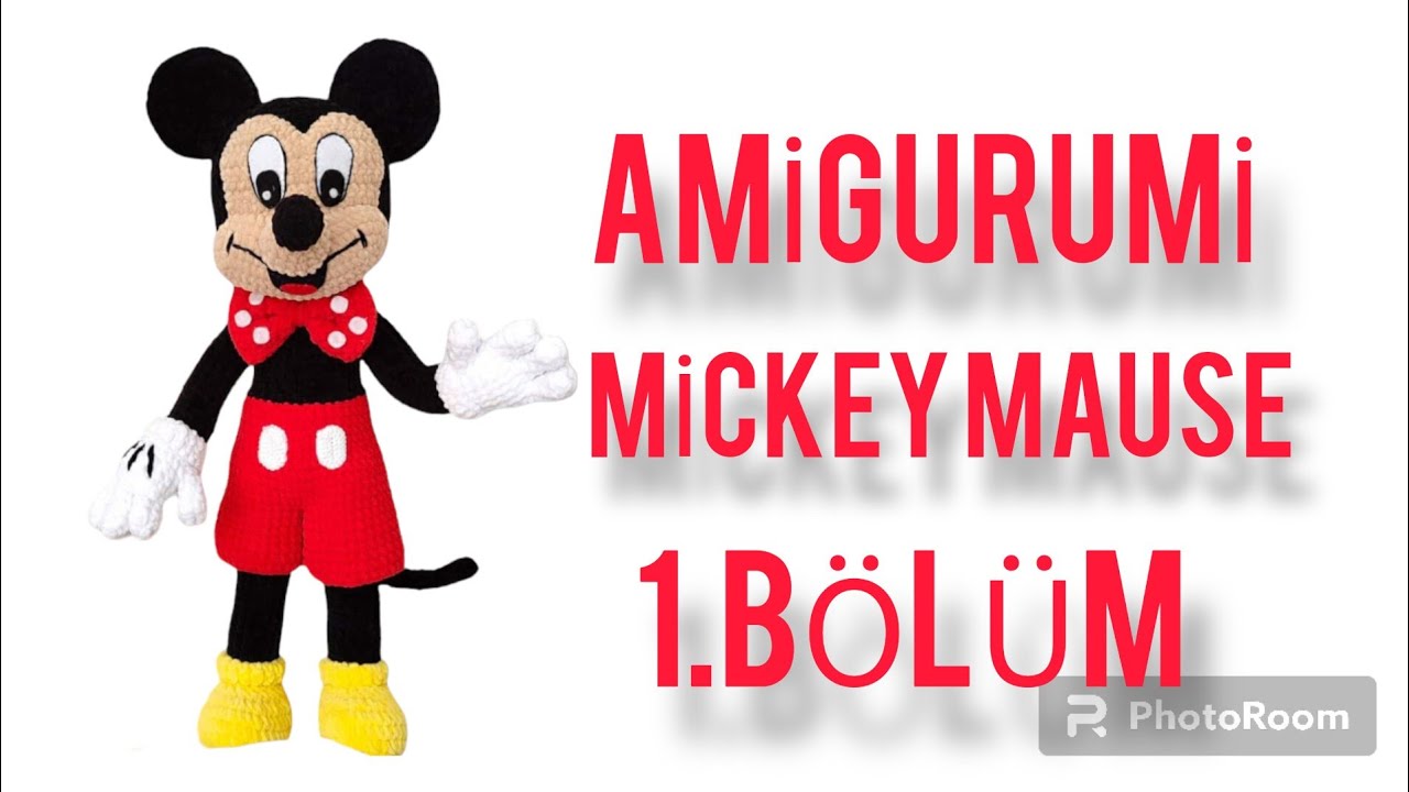 АМИГУРУМИ МИККИ МАУС ЧАСТЬ 1 РЕЦЕПТ ТЕЛА НОГИ. #amigurumiscrochet #mickeymouse