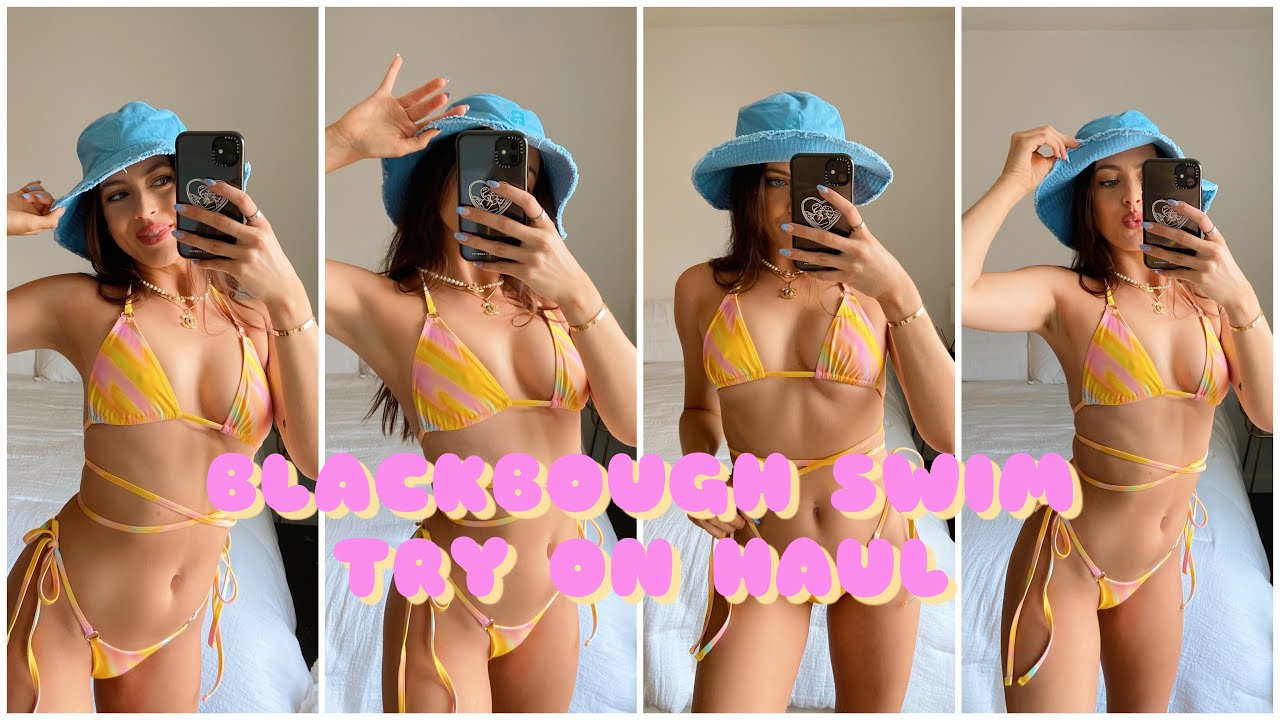 THE CUTEST BIKINI TRY ON HAUL || Blackbough Swim