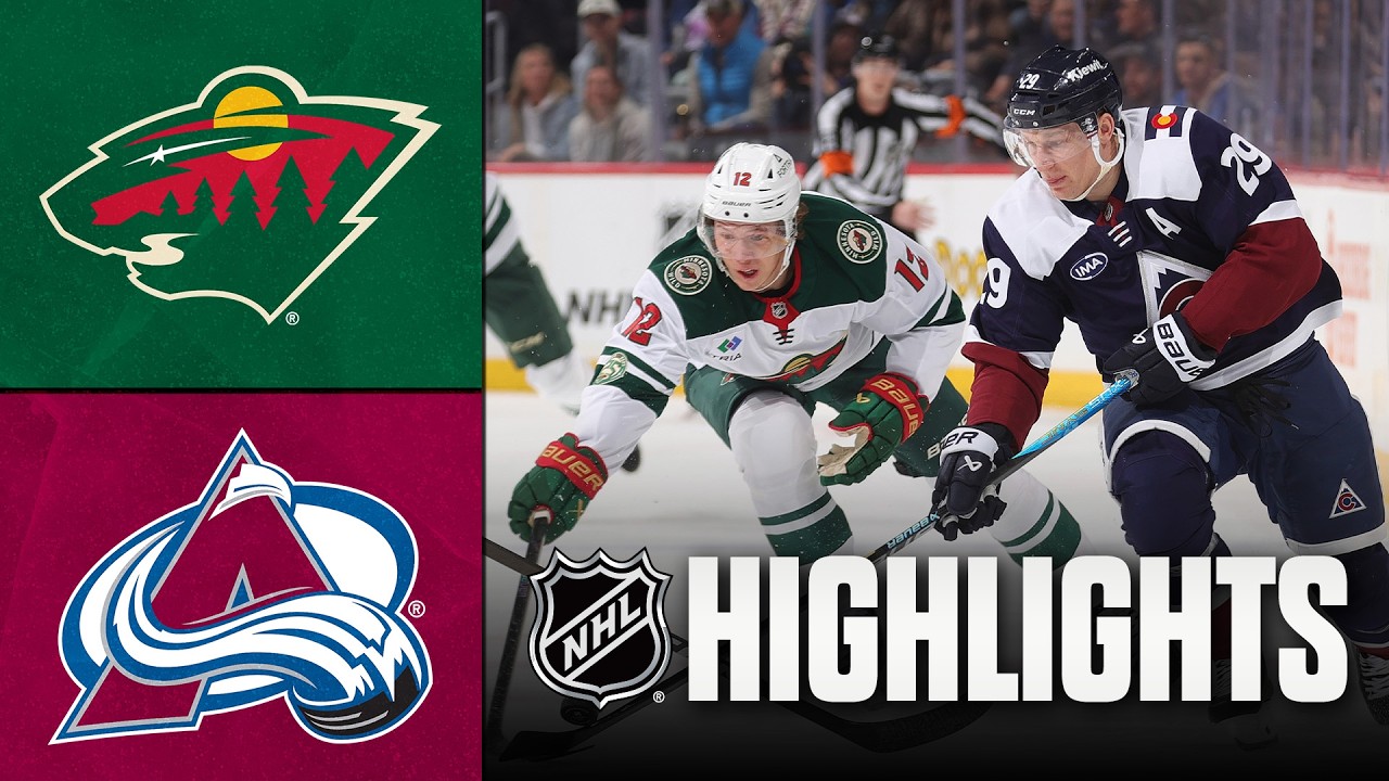 Wild vs. Avalanche | NHL Highlights | February 26, 2026