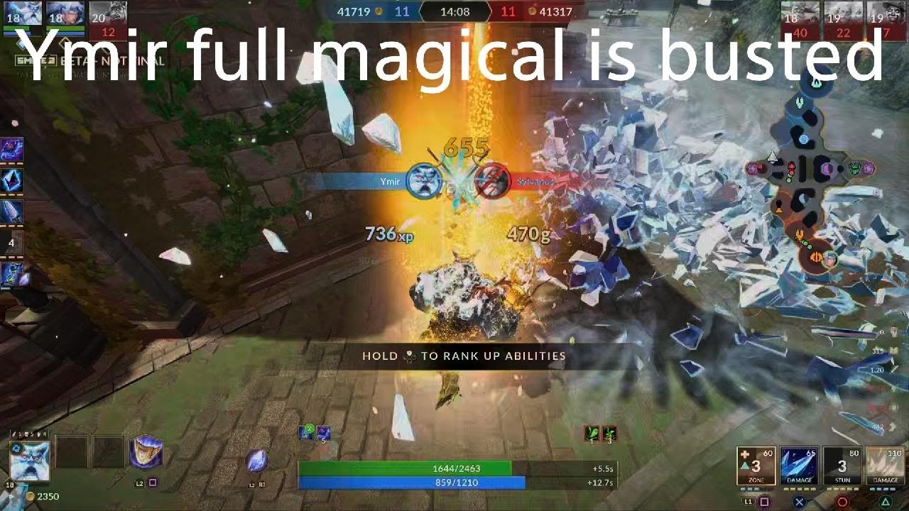 Ymir full magic is busted
