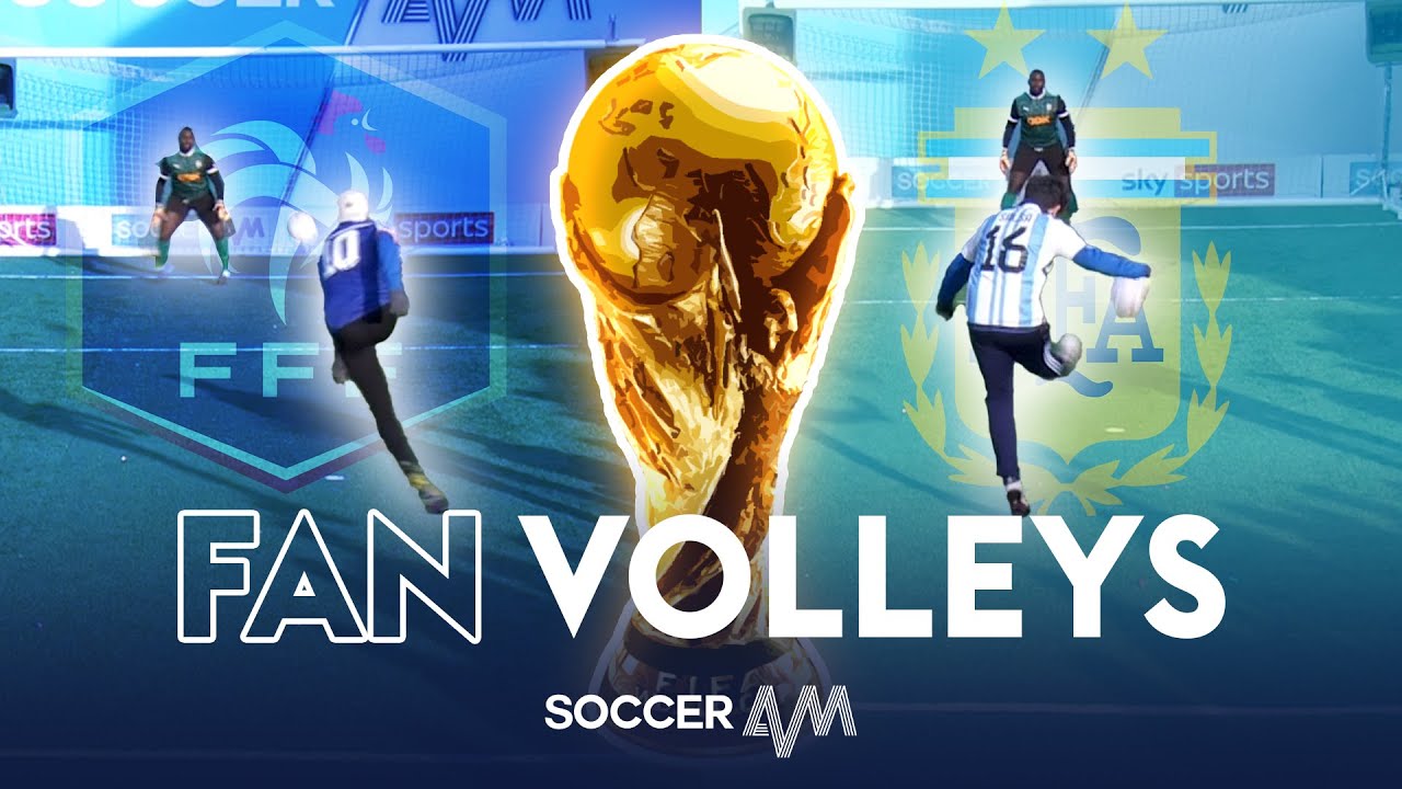 France vs Argentina ULTIMATE Fan Volleys Challenge : Who wins the trophy? 🏆